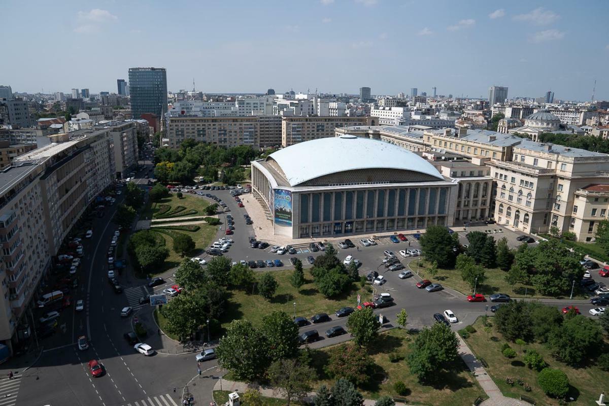 City Tower View Bukarest Kültér fotó