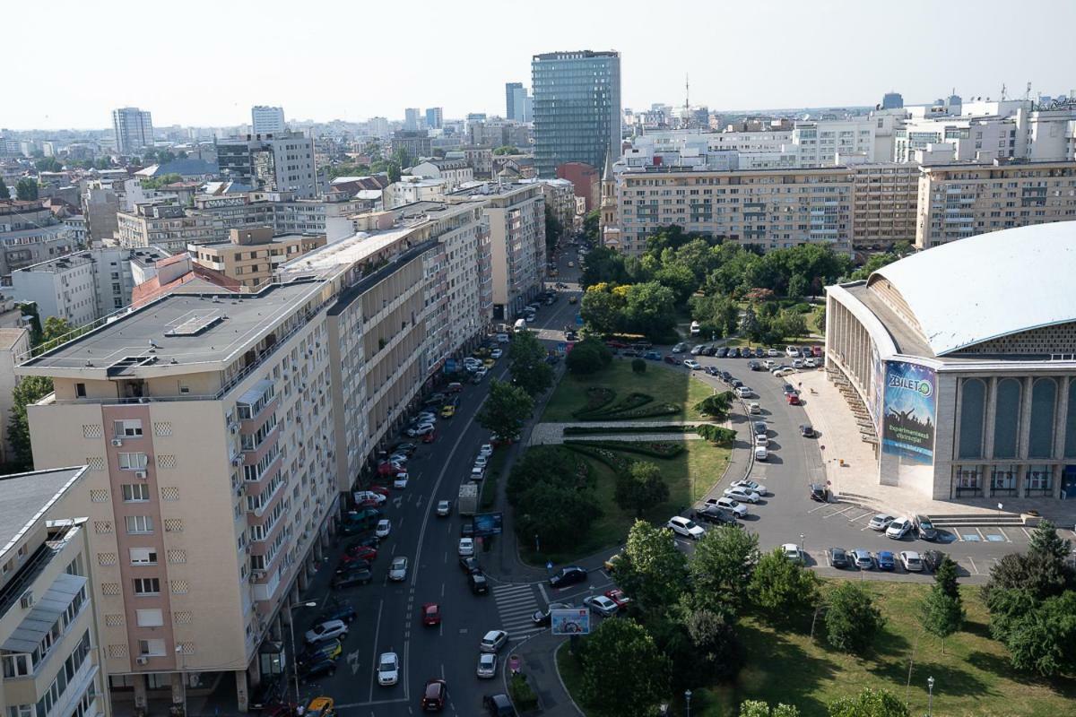 City Tower View Bukarest Kültér fotó